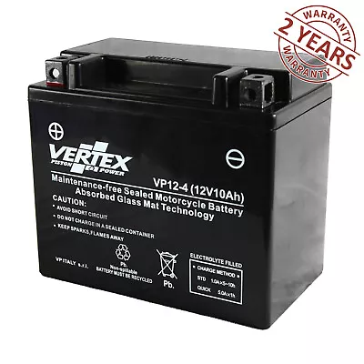 Yamaha YZF 750 R 1993 VP12-4 Vertex Battery AGM 12V YTX12-BS • £37.79