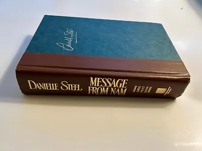 Message From Nam Danielle Steel 1990 HC  Large Print Ed. Like Day Published • $12