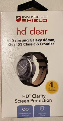 ZAGG Invisible Shield HD Clear Screen Protector For Galaxy 46mm Gear S3 Classic • $7.50