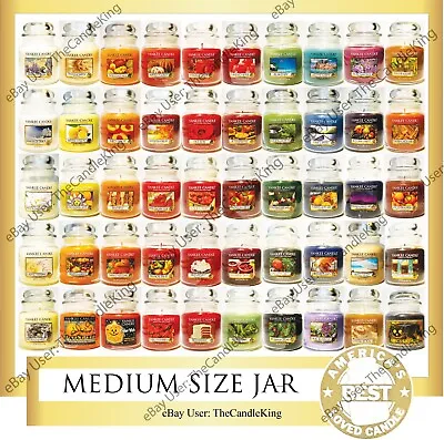 Yankee Candle - MEDIUM SIZE JARS - You Pick - 14.5oz - MANY HARD TO FIND! • £57.90