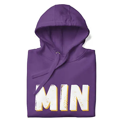 Purple Minnesota Vikings Football Unisex Hoodie SMLXL2X3X • $33.99