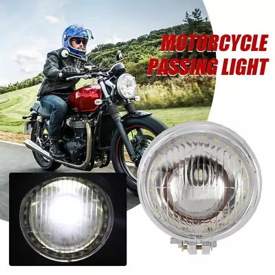 5  Chrome 27 LED Headlight Clear For Yamaha V Star XVS 650 950 1100 1300 Custom • $29.99