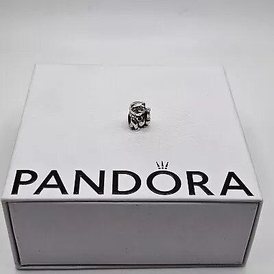 Genuine Pandora Lucky Waving Cat Heart Charm ALE 925 #790989EN05 • £19