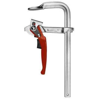 Heavy Duty Steel Ratcheting F Clamp Bar Quick Release For MFT Guide Rail System • $32.11