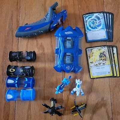 LOT Monsuno Strike Launcher W/Lock Cylinder Stock Holder FIGURES/CAPSULES More • $34.95