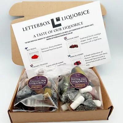 Gluten Free Gourmet Liquorice Giftbox Sweets  Valentines • £14.95