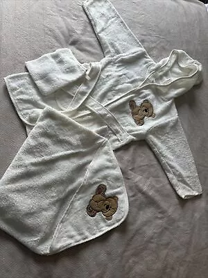 Baby Bath Robe Set • £34.99