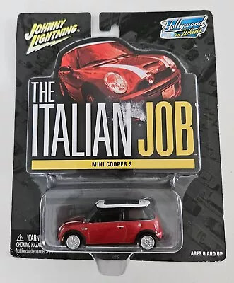 Johnny Lightning The Italian Job Mini Cooper Diecast 1:64 RED • $13.99