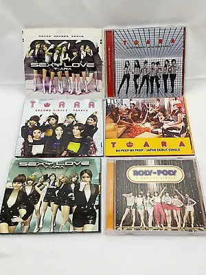 T-ARA Set Of 6 Limited Edition CD+DVD  NO PHOTOCARD Yayaya Roly-Poly Sexy Love • $29.75