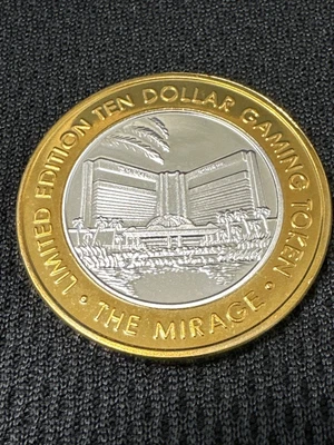 $20 • Buy The Mirage $10 Gaming Token Limited Edition .999 Fine Silver
