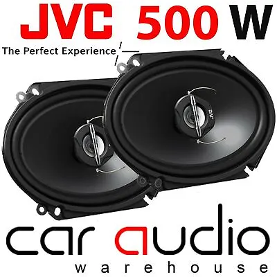 JVC CS-J6820 FORD MAZDA JAGUAR 6 X8  500 Watts A Pair 2 Way Car Door Speakers • £49.95