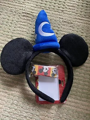 £12.99 • Buy Disney Land Paris Mickey Minnie Mouse Ears Headband Boy Girl Lady Man Lanyard 1