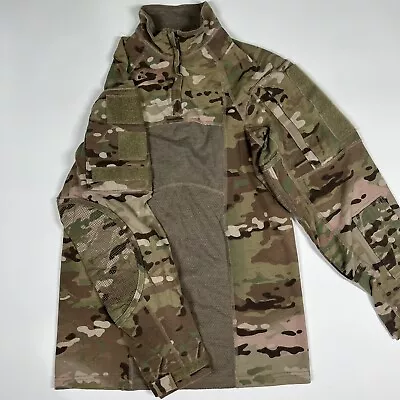 Army Combat Shirt Size X Small Flame Resistant 1/4 Zip Camo FR • $25.50