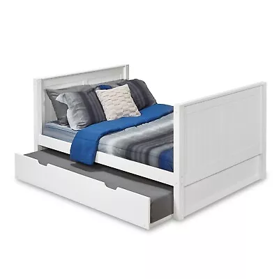 Solid Wood Platform Bed+Trundle Mission Style-Factory Direct - Multiple Options • $364.99