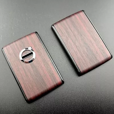 Car Key Fob Shell Cover Frame Case For Volvo S60 S90 XC40 XC60 XC90 Purple Wood • $49.90