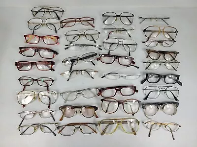 Vintage Men's & Women's Designer  Eyeglasses Mixed Lot Of 34 • $99.97