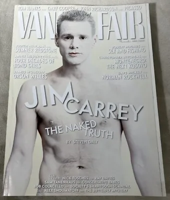 Vanity Fair Magazine November 1999 No 471 Jim Carrey Tom Hanks Sumner Redstone • $14.28