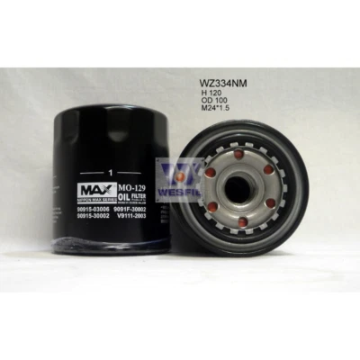 Nippon Max Oil Filter Z334  Suits Ford/mazda/ • $34.36
