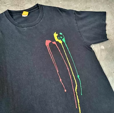 Vintage Enjoi Skateboard Shirt L Rasta Tony Hawk Supreme Blind Birhouse Africa • $69