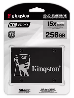 Kingston KC600 256GB SSD 2.5 Inch SATA Solid State Drive • £29