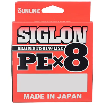 Sunline Siglon PE X8 Orange Colour 150m Braid Fishing Line  - Choose Lb BRAND NE • $28.99