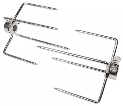 GrillPro Replacement Heavy-Duty Stainless Steel Rotisserie Meat Forks 60120 • $5.99