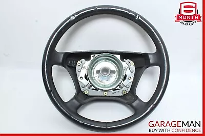 92-99 Mercedes W140 S320 500SEL S500 E420 300SL Steering Wheel Leather Black • $144