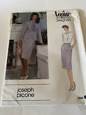 Vintage Vogue American Designer Sewing Pattern Joseph Picone New Uncut • $7