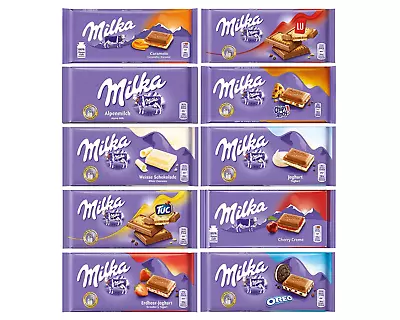 Milka Chocolate Assortment Variety Chocolate Bars - Randomly Selected No Duplica • $29.99