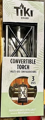 Tiki Torch 3 In 1 Adjustable 8” 50  65 Full Size NEW • $23.99