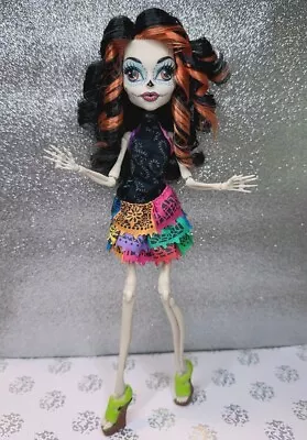 Monster High Scaris City Of Frights Skelita Calaveras Doll Restyled Curly Hair • $32.71