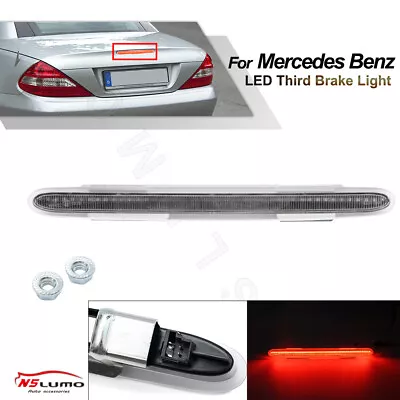 Euro Clear Lens LED 3rd Third Brake Lights For 02-11 Mercedes Benz SL-Class R230 • $39.59