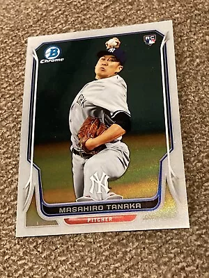 2014 Bowman Chrome #30 Masahiro Tanaka RC Rookie Card Yankees Japan • $1.79