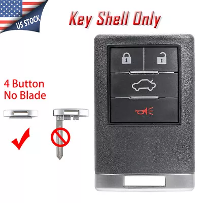 For 2008 2009 2010 2011 2012 2013 Cadillac CTS 4B Remote Key Fob Case OUC6000066 • $10.39