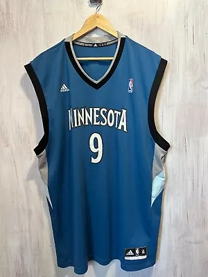 Minnesota Timberwolves #8 Michael Beasley Size XL Adidas Basketball Shirt Jersey • $39.95