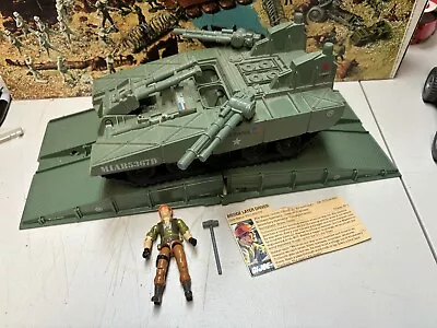 Vintage G.I. Joe ARAH 1985 Bridge Layer Toss N Cross Complete With Tollbooth • $130