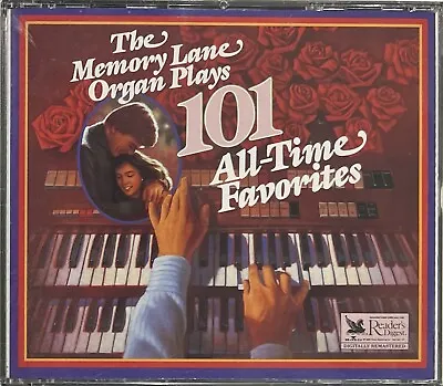 The Memory Lane Organ Plays 101 All-Time Favorites Reader's Digest 4 CDs Box Set • £8