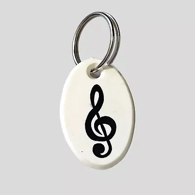 Music Note Plastic Keychain 2 Inches • $0.99