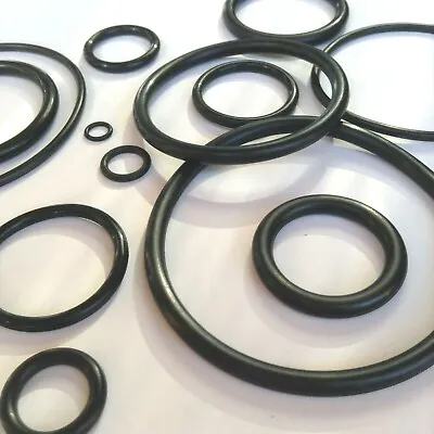 $1 • Buy Metric O Ring Nitrile Rubber Sizes 3mm - 50mm NBR ORing Sealing Seals Oil Orings