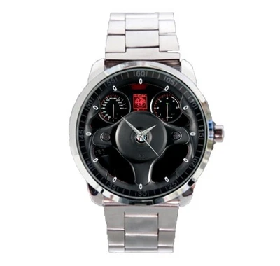 $23.99 • Buy New Style Exclusive Alfa Romeo 159 Sedan Steering Wheel Sport Metal Watch