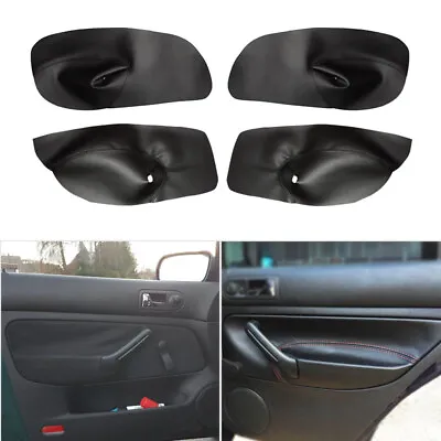 Inner Door Panel Door Armrest Leather Cover For VW Bora Jetta Golf MK4 1998-2006 • $31.99