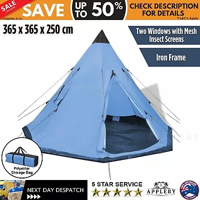 4 Person Camping Hiking Tent 2 Windows Waterproof Family Trip Outdoor Travel • $154.90