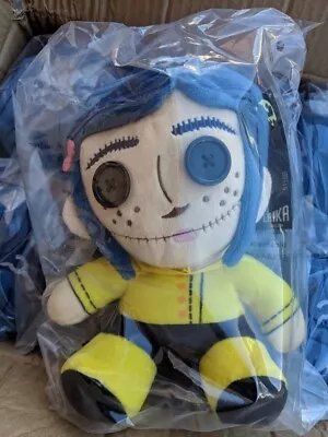 Kidrobot Phunny Coraline Plush - Button Eyes Coraline NEW Toys Plushies • $20.95