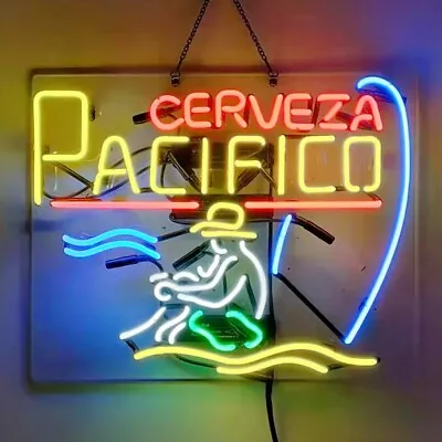 Cerveza Pacifico Neon Beer Sign For Home Bar Pub Store Club Pub Home Wall Decor • $141