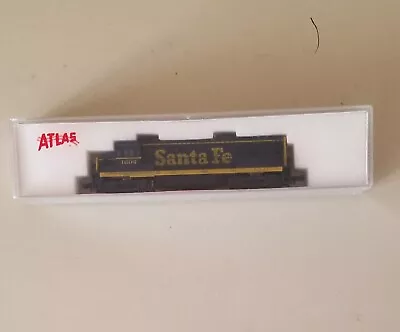 Atlas N Scale GE U25B Phase II Santa Fe Diesel #1604 Box #4451. [A4] • $49.99