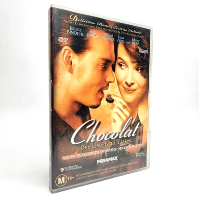 $4.48 • Buy Chocolat - DVD - Johnny Depp, Juliette Binoche, Judi Dench - Drama Romance