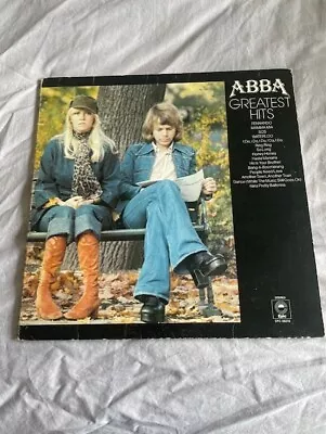 ABBA ‎Greatest Hits LP Epic ‎– EPC 69218 1976 CBS Records • £7.50