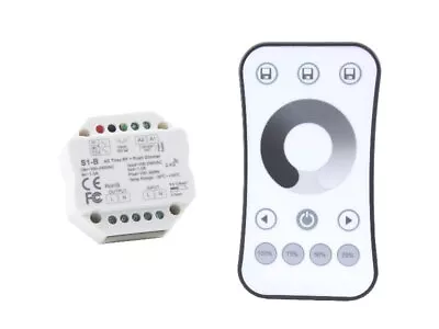 £62.45 • Buy Universal Mesh Wireless Dimmer + Remote Control 230V 360W For LED, Halogen, Transfo