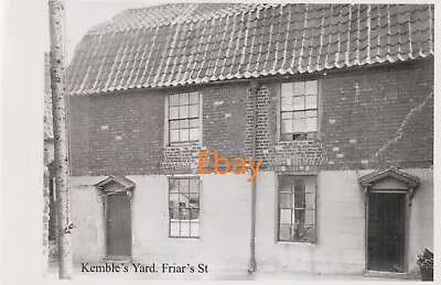 Kemble's Yard Friar's Street Kings Lynn - Postcard Size Photograph • £3.25