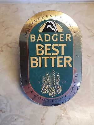 BADGER BEST BITTER 4.1% Vintage PUMP CLIP Hall &Woodhouse Ltd • £6.99